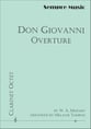 Don Giovanni Overture Clarinet Octet cover